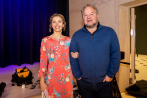 Uuues komöödiasarjas "Piloot" mängib Karin Rask koos Ago Andersoniga abielupaari. (c) Foto: Erlend Štaub